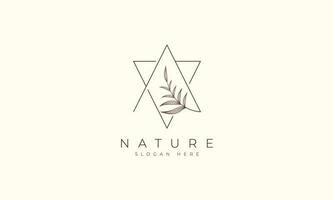 Naturel et biologique logo moderne conception. Naturel logo pour l'image de marque, entreprise identité et affaires carte vecteur