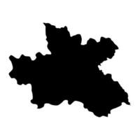 hradec kralove Région administratif unité de le tchèque république. vecteur illustration.