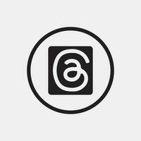 fils app logo, instagram fils app est une micro bloguer plateforme, développé par Facebook méta vecteur
