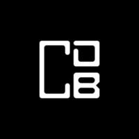 cdb lettre logo Créatif conception avec vecteur graphique, cdb Facile et moderne logo. cdb luxueux alphabet conception