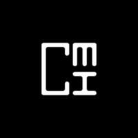 cmi lettre logo Créatif conception avec vecteur graphique, cmi Facile et moderne logo. cmi luxueux alphabet conception