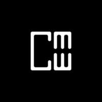 cmw lettre logo Créatif conception avec vecteur graphique, cmw Facile et moderne logo. cmw luxueux alphabet conception