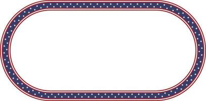 Etats-Unis drapeau Cadre avec copie espace pour votre texte ou conception vecteur