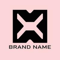 lettre X ligne logo conception. vecteur abstrait logo conception modèles. utilisable pour affaires et l'image de marque logos. plat vecteur logo conception modèle élément.