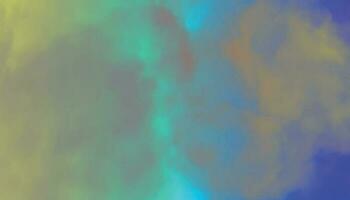cosmique multicolore néon bleu et vert lueur lumières aquarelle Contexte. cosmique néon polaire lumières aquarelle Contexte. papier texturé aquarelle Toile pour moderne Créatif conception. vecteur