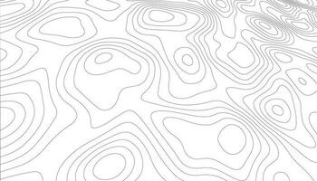 topographique ligne contour carte Contexte. élévation graphique contour la taille lignes. ancien en plein air style. noir sur blanc contours vecteur topographie stylisé la taille de le lignes.