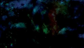 abstrait ancien bleu vert aquarelle Contexte. affligé texture et grunge conception. cosmique néon polaire lumières aquarelle Contexte. vecteur