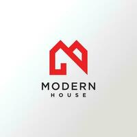 moderne maison logo vecteur avec Créatif moderne concept conception