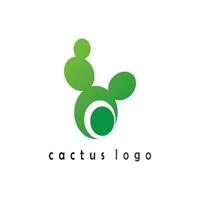 cactus icône logo modèle vecteur