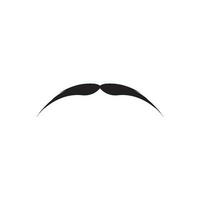 vecteur d'icône de moustache