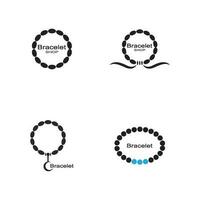 bracelet magasin badge logo moderne illustration vecteur