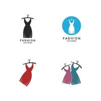 vecteur de logo de mode boutique de vêtements