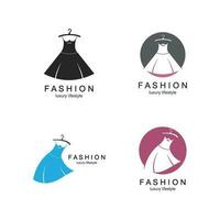 vecteur de logo de mode boutique de vêtements