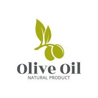 olive logo vecteur isolé sur blanc Contexte.