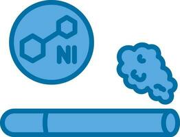 nicotine vecteur icône conception