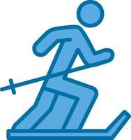 ski vecteur icône conception