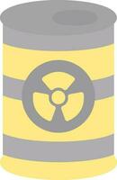 conception d'icône de vecteur radioactif