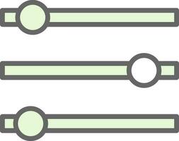 conception d'icône de vecteur de filtre