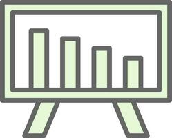 conception d'icône de vecteur de statistiques