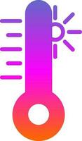 conception d'icône de vecteur de thermomètre