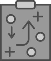 conception d'icône de vecteur de plan