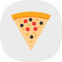 conception d'icône de vecteur de pizza