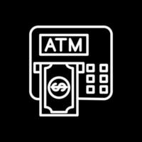 conception d'icône de vecteur atm