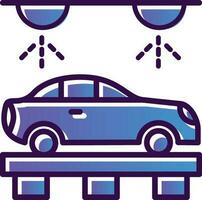 conception d'icône de vecteur de lavage de voiture