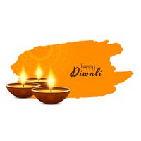 Abstrait religieux joyeux Diwali voeux fond vecteur