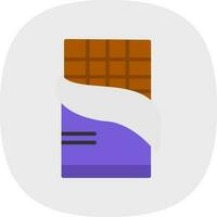 conception d'icône de vecteur de chocolat