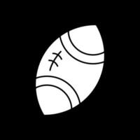 le rugby Balle vecteur icône conception