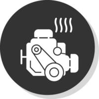 conception d'icône de vecteur de moteur