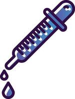 conception d'icône vecteur compte-gouttes