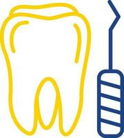 conception d'icône de vecteur de dentiste