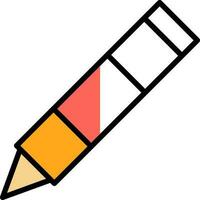 conception d'icône de vecteur de crayon