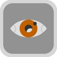 conception d'icône vecteur yeux rouges