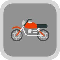 conception d'icône de vecteur de moto