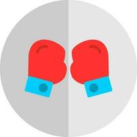 conception d'icône vectorielle de gants de boxe vecteur