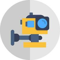 conception d'icône de vecteur de caméra d'action
