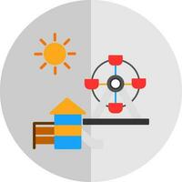 conception d'icône de vecteur de terrain de jeu