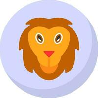 conception d'icône de vecteur de lion