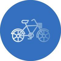 vélo station vecteur icône conception
