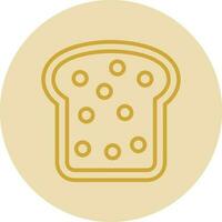 conception d'icône de vecteur de pain