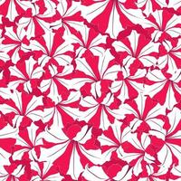 motif floral sans couture abstrait artistique ornemental fond dessiné avec des fleurs et des feuilles s'épanouir motif pour la conception de décor textile vecteur