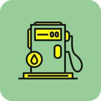 conception d'icône de vecteur de carburant