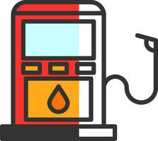 conception d'icône de vecteur de pompe à essence