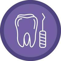 conception d'icône de vecteur de dentiste