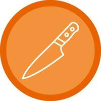 conception d'icône de vecteur de couteau
