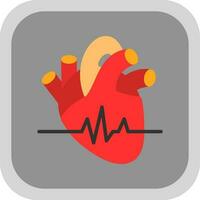 conception d'icône de vecteur de fréquence cardiaque