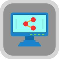 partager la conception d'icônes vectorielles vecteur